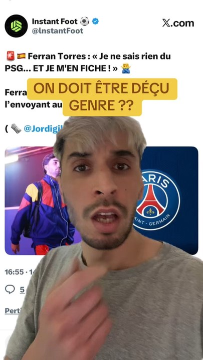 Torres recale le PSG 🤣🤣🤣