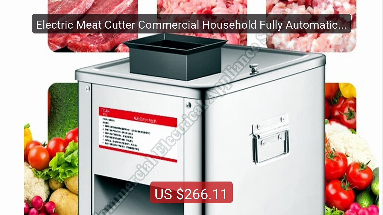 Electric Meat Cutter Commercial Household Fully Automatic Meat... -- Hot Deal 2026 | Limited Offer!