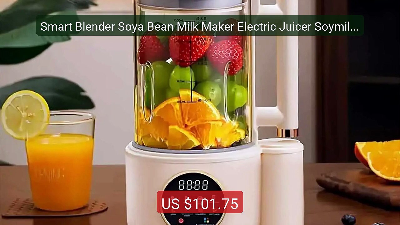 Smart Blender Soya Bean Milk Maker Electric Juicer Soymilk Ma... -- Amazing Value 2026 | Must Have!
