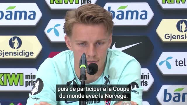 Norvège - Odegaard sur le Mondial : C'est mon rêve