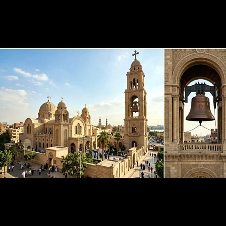 BIG ROBB RINGS ITS FIRST TOLL OVER CAIRO- AS CHURCHBELLS ARE ILLEGAL IN MUCH OF THE USA AND EUROPE