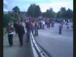 grosse grève au collège