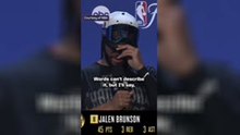 Brunson grateful for support after leading Knicks to long-awaited NBA title
