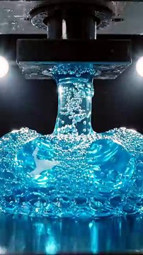 Hydraulic Press Crushing Bubble Material 💥 Extreme Satisfying Pop Test