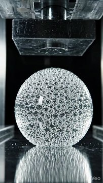 Hydraulic Press Crushing Bubble Wrap 💥 Satisfying Pop Pressure Test