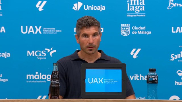 RUEDA de PRENSA de JUAN FUNES tras el MÁLAGA 0 - ALMERÍA 0 | PLAYOFF ascenso a PRIMERA DIVISIÓN