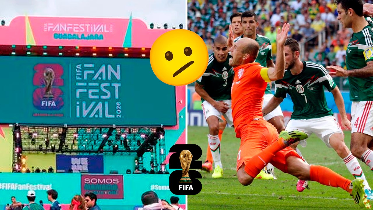 Afición de México no olvida el "No era penal" y abuchean a Países Bajos en Fan Fest Guadalajara