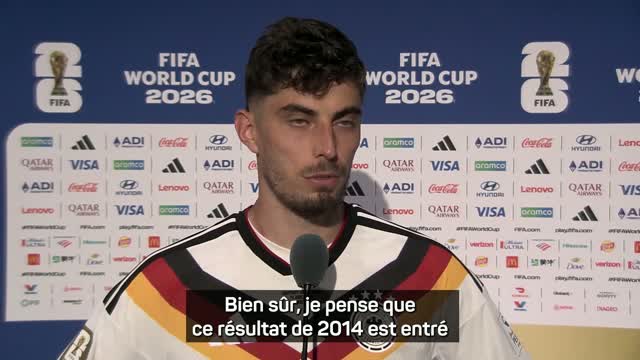 Allemagne - Havertz : "C'est quelque chose de spécial de débuter avec un 7-1"