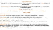 PATRIMONIO: COSAS Y DERECHOS