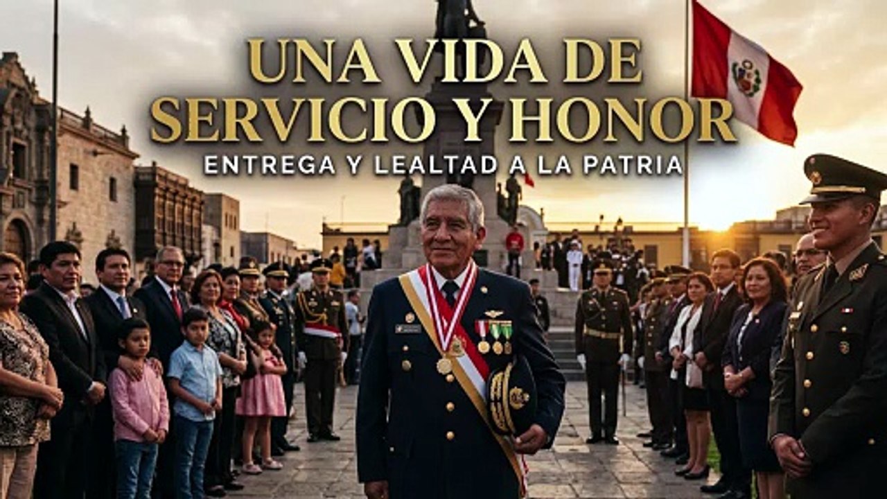 🎖️🙏 UNA VIDA DE SERVICIO Y HONOR 🇵🇪✨ ✨🇵🇪🙏