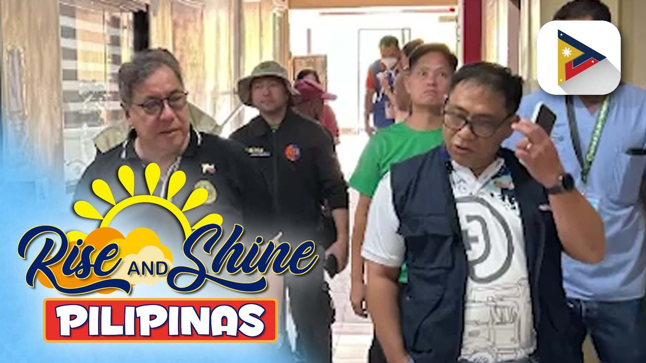 Panayam kay DOH Sec. Ted Herbosa hinggil sa paghahatid ng tulong sa mga biktima ng lindol sa Mindanao