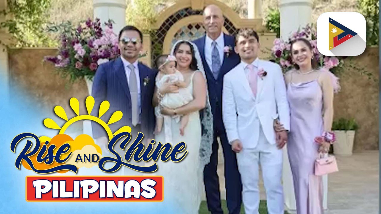TALK BIZ | Jimuel at Carolina, nagpalitan na ng "I Do"