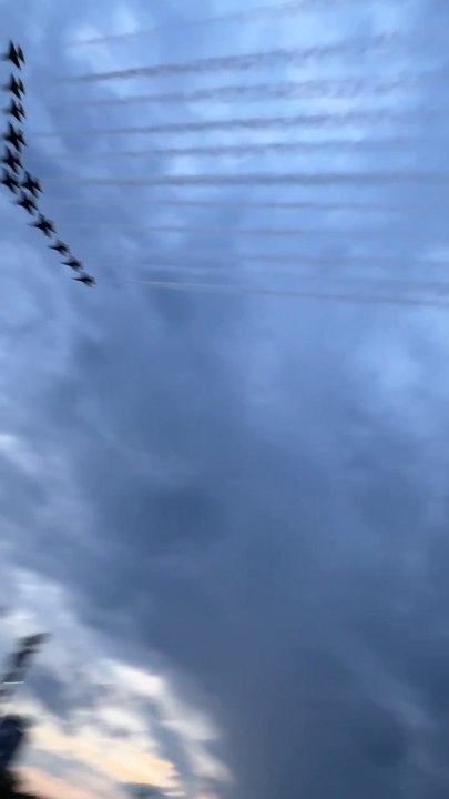 Flyover at UFC Freedom 250