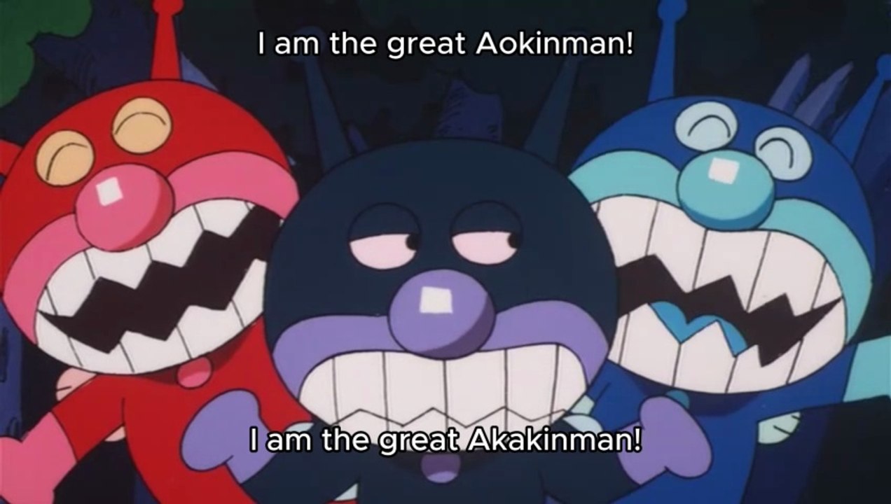 Baikinman and the 3-Bai Punch! - English subbed