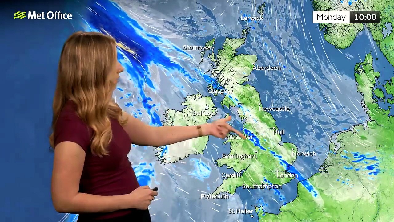 Met Office Monday Monday Weather Forecast 15/06/2026