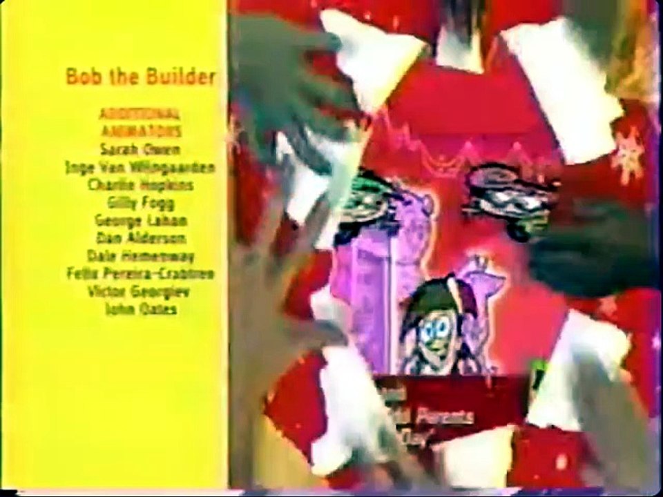 Bob The Builder Nick Jr. Split Screen Credits