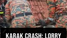 Fatal Karak crash: Lorry driver tests positive for drugs, say cops
