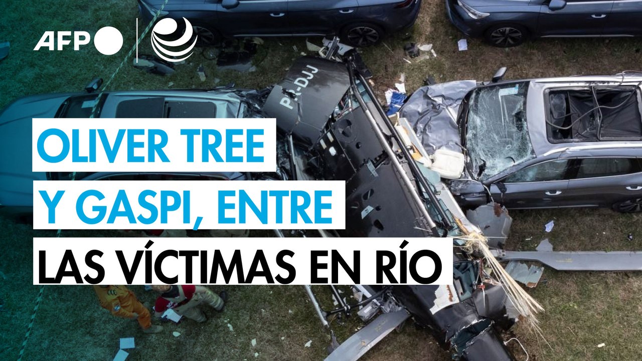 Cantante de EEUU y youtuber argentino Gaspi entre muertos en choque de helicópteros en Rio