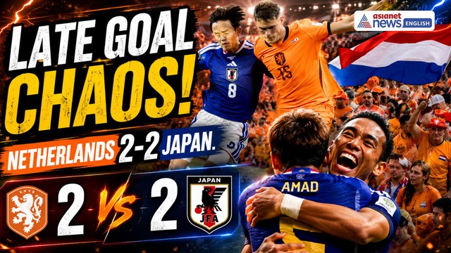 Netherlands vs Japan Thrilling Highlights | Late Kamada Equaliser Stuns Dutch | FIFA 2026