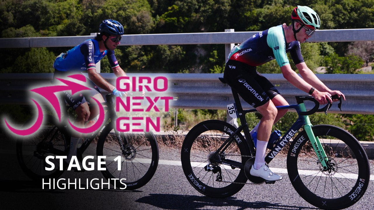 Giro Next Gen - Étape 1 Résumé - En solitaire,...