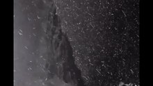 A rare scene from comet 67P
