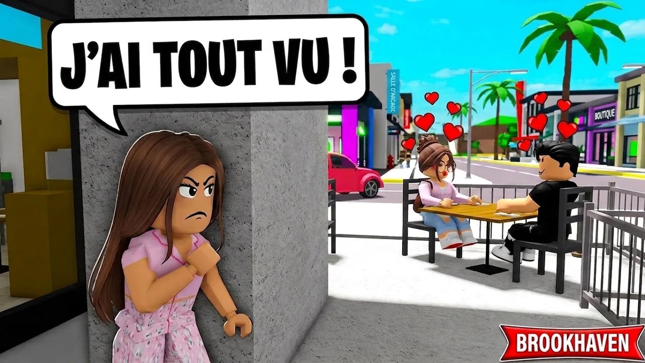 Elle découvre que sa sœur a un petit copain ! | Histoires Brookhaven RP | Roblox
