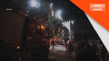 Pendatang haram Israel bakar kenderaan dan pintu masjid di Gaza