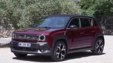 Renault 4 E-Tech electric Plein Sud Techno Exterior Design in Carmin Red