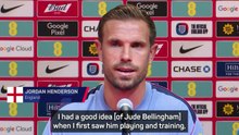 'A lot of it is actually untrue' - Henderson defends Bellingham before Croatia clash