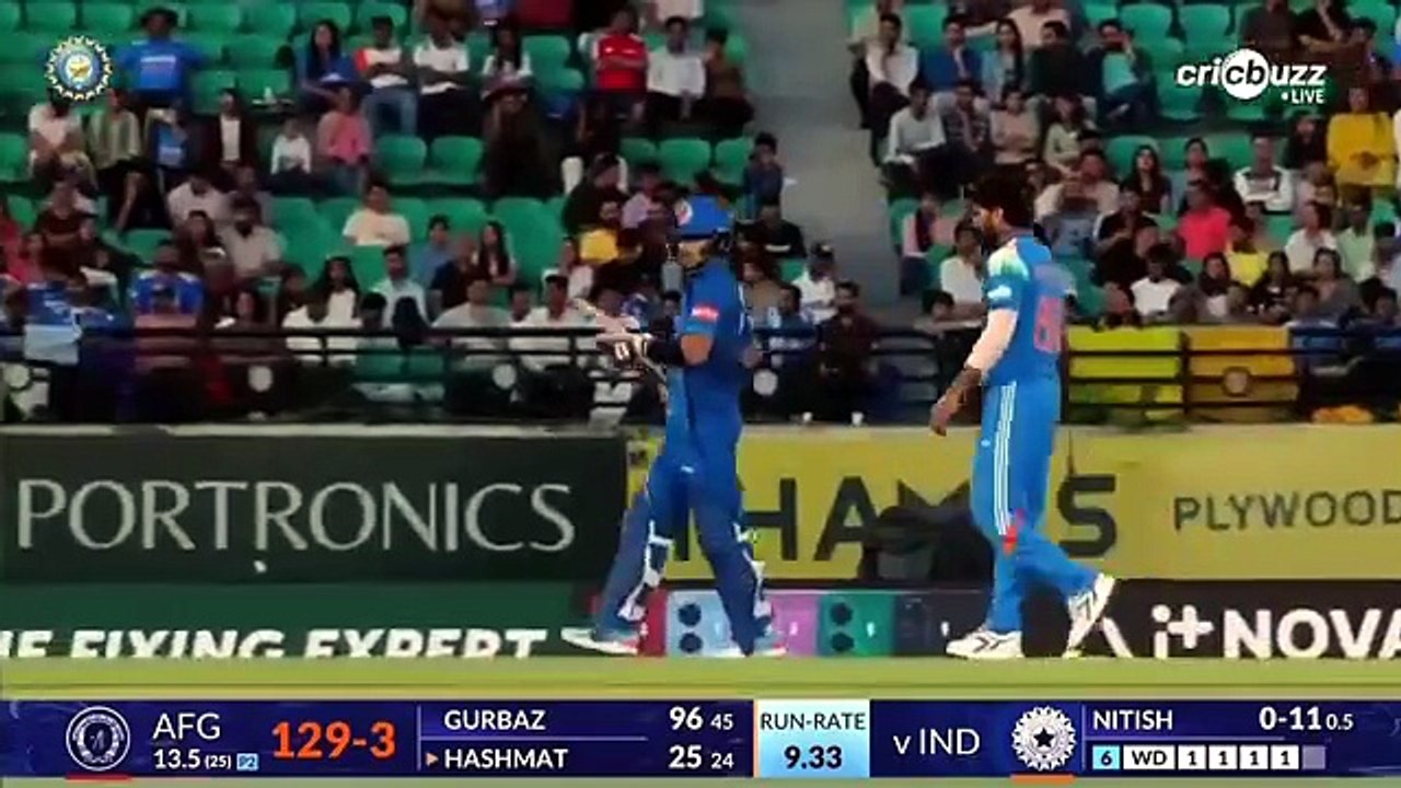 India vs Afghanistan 1st ODI match 2026 full highlights