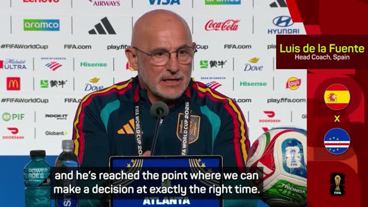 De La Fuente confirms Lamine Yamal fit to face Cape Verde