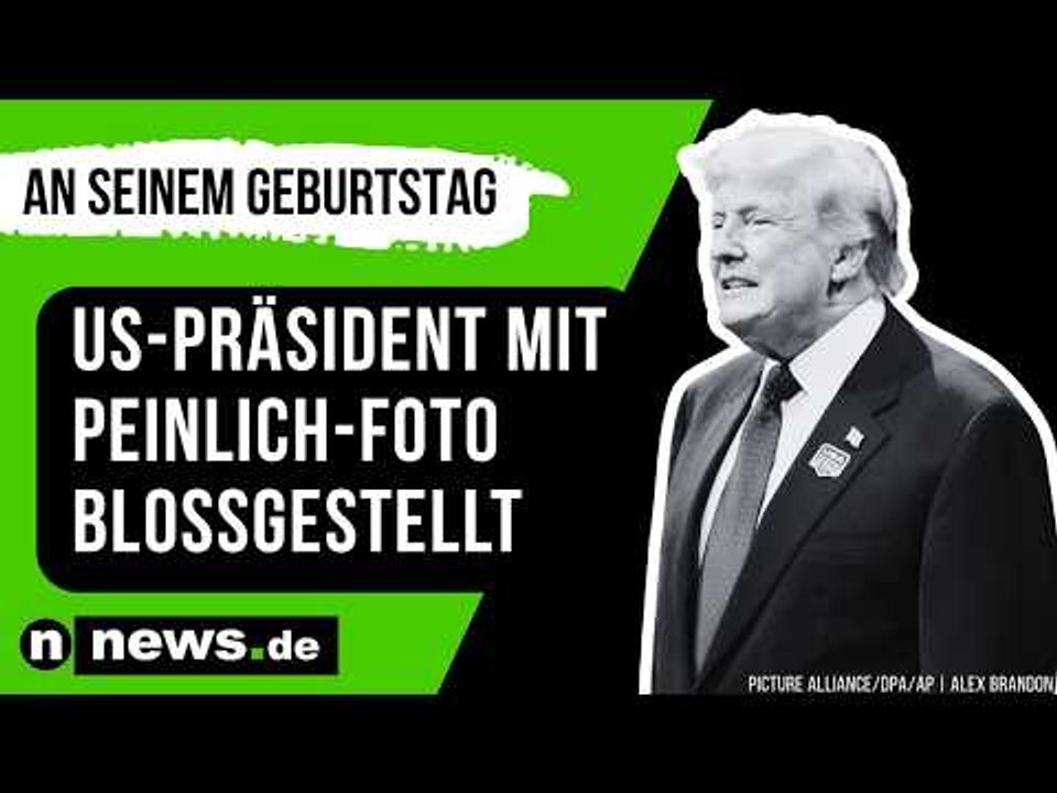 Donald Trump: Ausgerechnet an seinem Geburtstag - US-Präsident mit Peinlich-Foto bloßgestellt