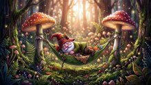 Gnome during rest time