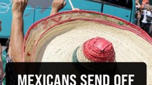 Iran team gets Mexican send-off before traveling to the US