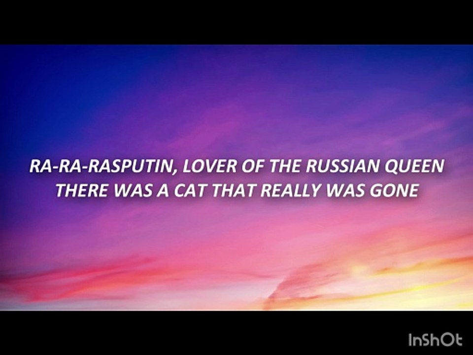 RASPUTIN BONEY M
