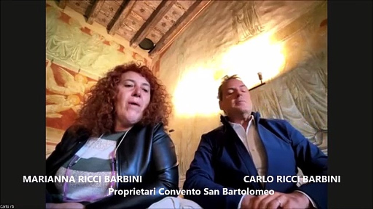 Marianna e Carlo Ricci Barbini-Convento S.Bartolomeo-Energia geotermica per far ripartire il turismo