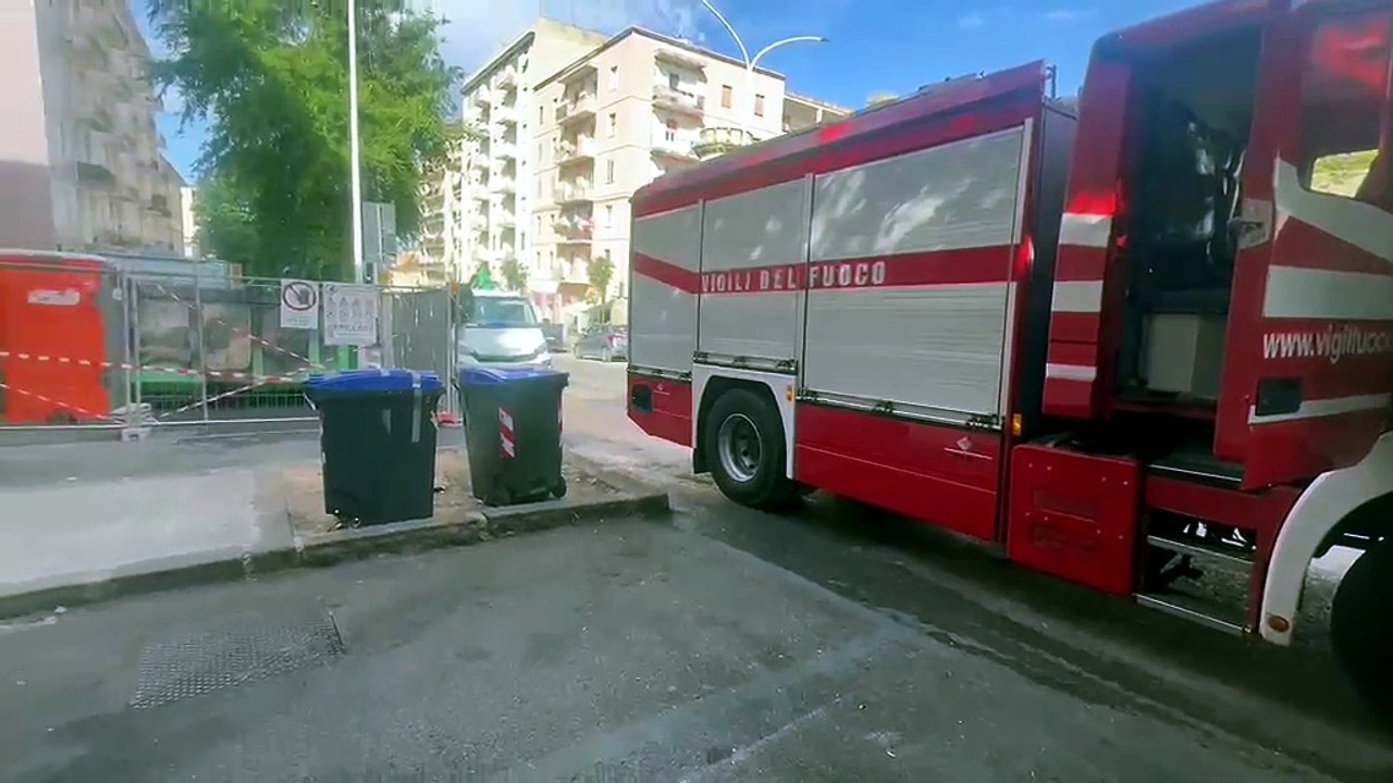 Paura a Sassari, fiamme nel cantiere?del locale Passepartout