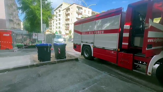 Paura a Sassari, fiamme nel cantiere?del locale Passepartout