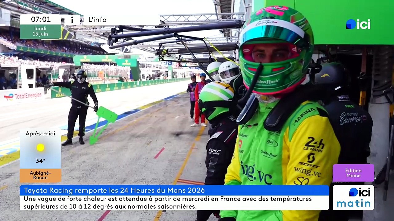 15/06/2026 - ici matin par ici Maine en vidéo