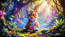 ROAR! 🐅 Tiger Cub Jungle Song | Tiptoe Kids Song 🎶