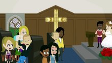 Childish Dad misbehaves at the Church