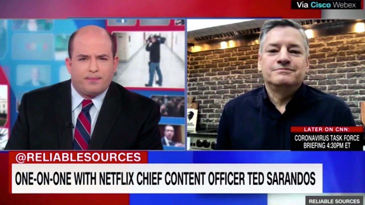 Ted Sarandos on Netflix Viewership: "Viewing Is Up" | THR News [Full Movie]
