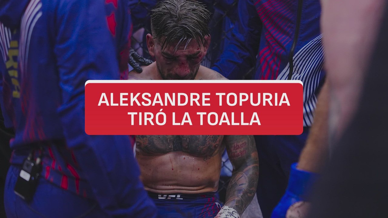 Aleksandre tiró la toalla