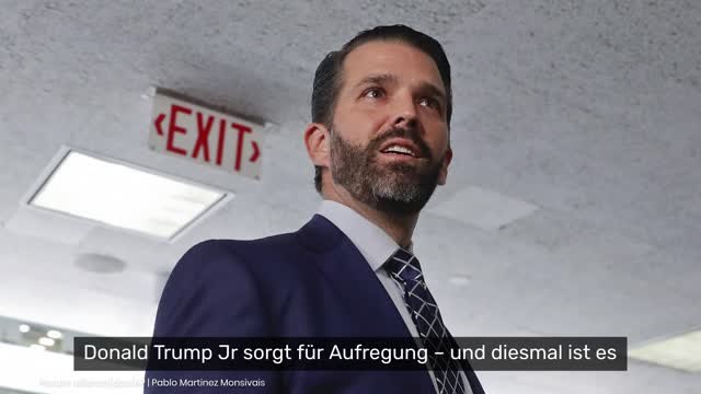 Donald Trump Jr.: Was für ein Versager muss man sein - Präsidenten-Sohn erzürnt mit neuen Bildern