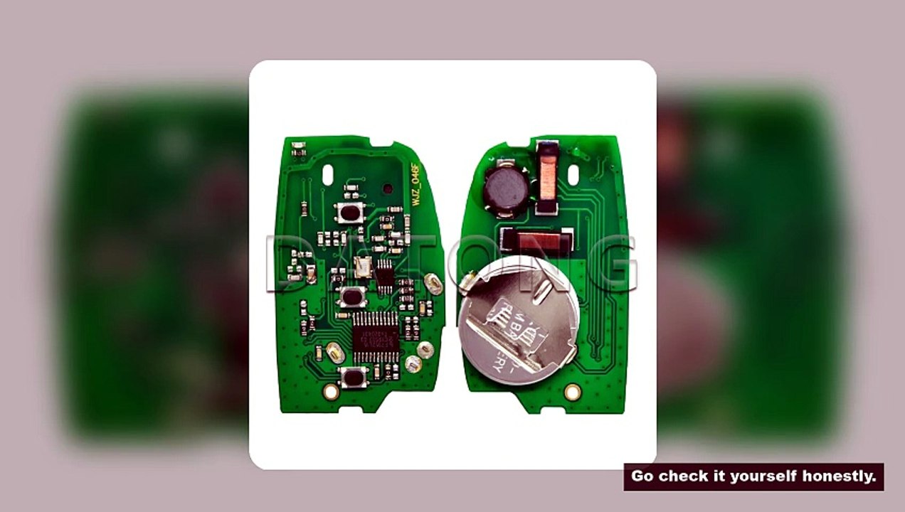 Datong World Car Remote Key For Hyundai IX35 ID46 PCF7953 Verna Elantra ID46 PCF7952 433FSK Replace