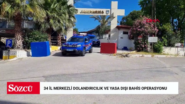 34 il merkezli 'Nitelikli dolandırıcılık' ve 'Yasa dışı bahis' suçlarına yönelik operasyon