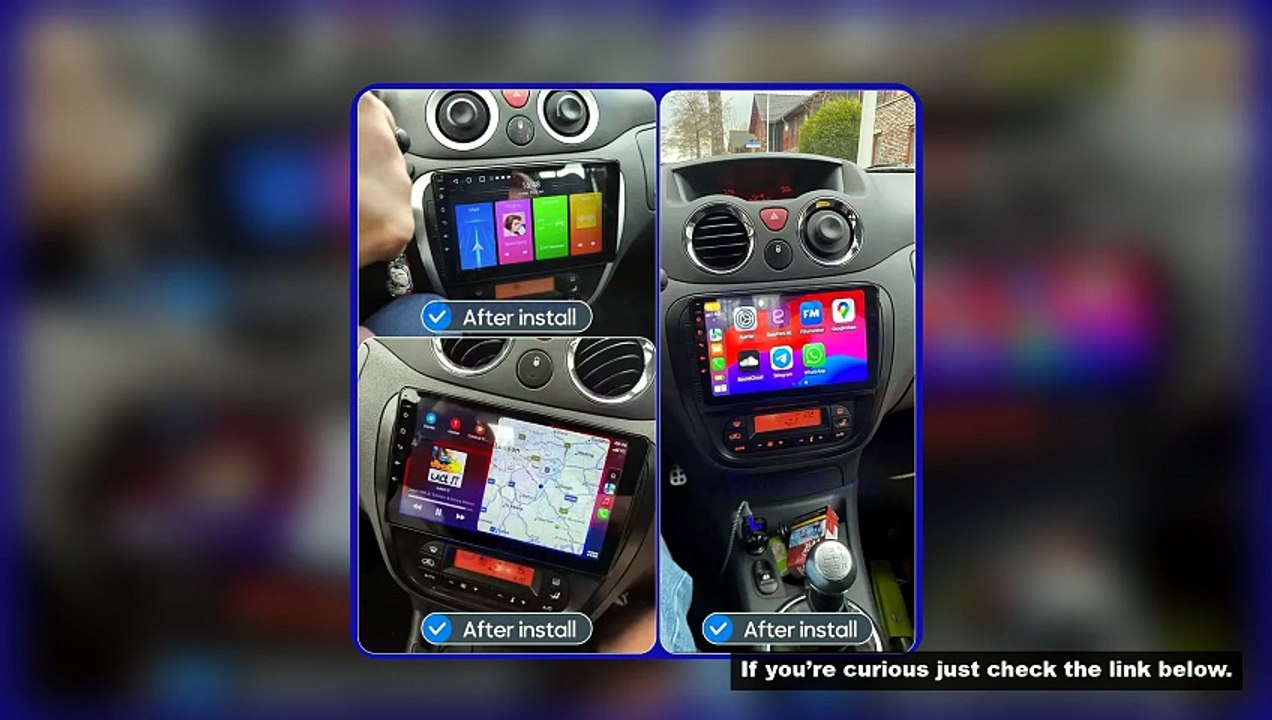 Android 15 Car Radio For Citroen C2 C3 2001 200...