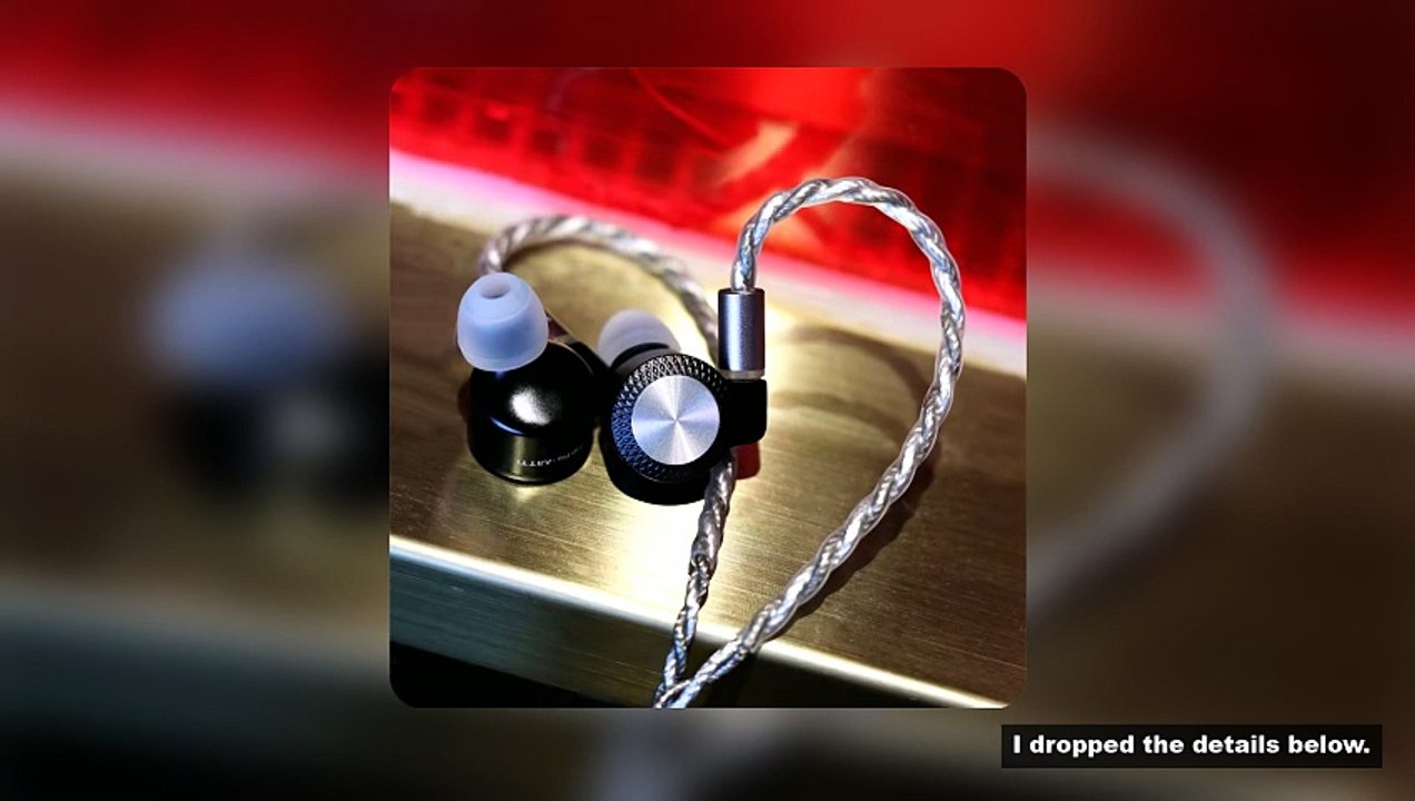 ARTTI T10 PRO In-Ear HiFi Earphones Wired IEMs Monitors 14.2mm Planar Driver Textured Bass 0.78mm 2p