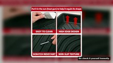 TPE Floor Mats for Hyundai Ioniq 5 2022-2024 Unmovable/Movable Console All Weather Floor Liners Trun