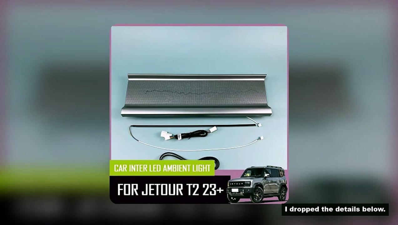 Car Co-pilot Starry Sky Ambient Light Fit for JETOUR Traveler T2 2023-2025 Panel Special Modificatio